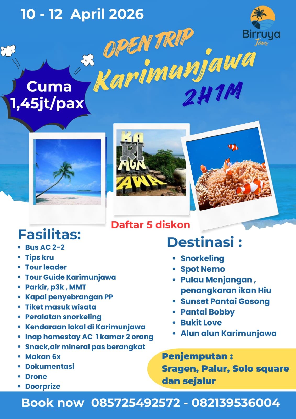Open Trip Karimun Jawa